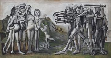 Massacre en Corée Pablo Picasso Peinture à l'huile
